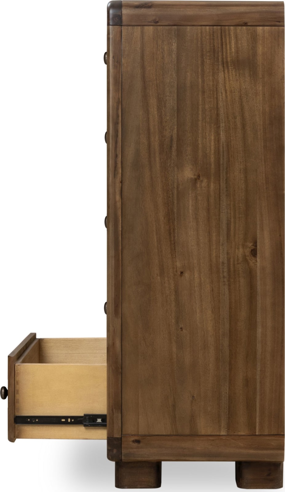 Boka Five Drawer Acacia Wood Chest in Impala – view 5