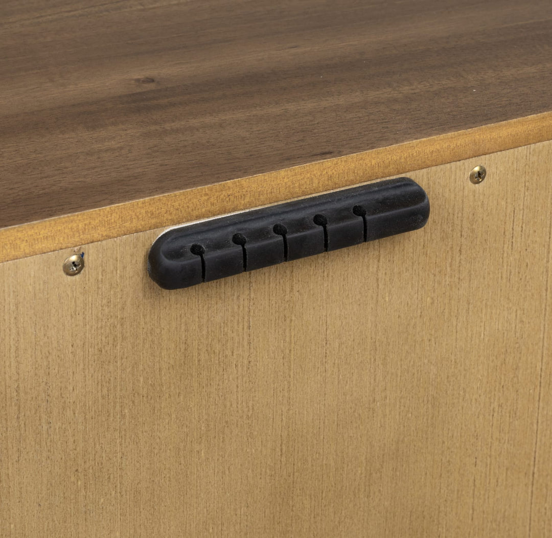 Boka Three Drawer Acacia Wood Nightstand in Impala – view 8