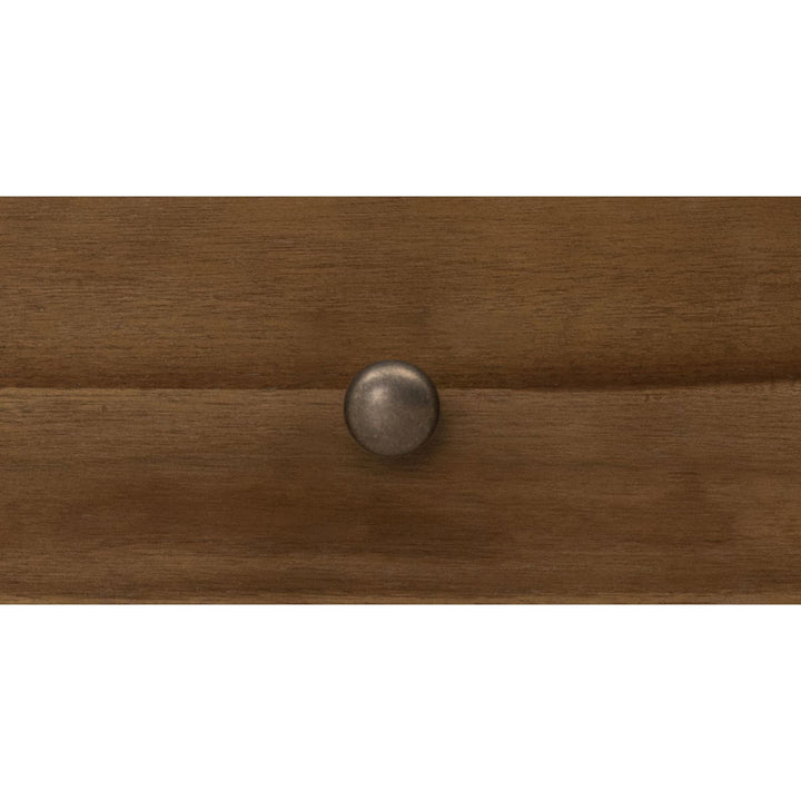 Boka Three Drawer Acacia Wood Nightstand in Impala
