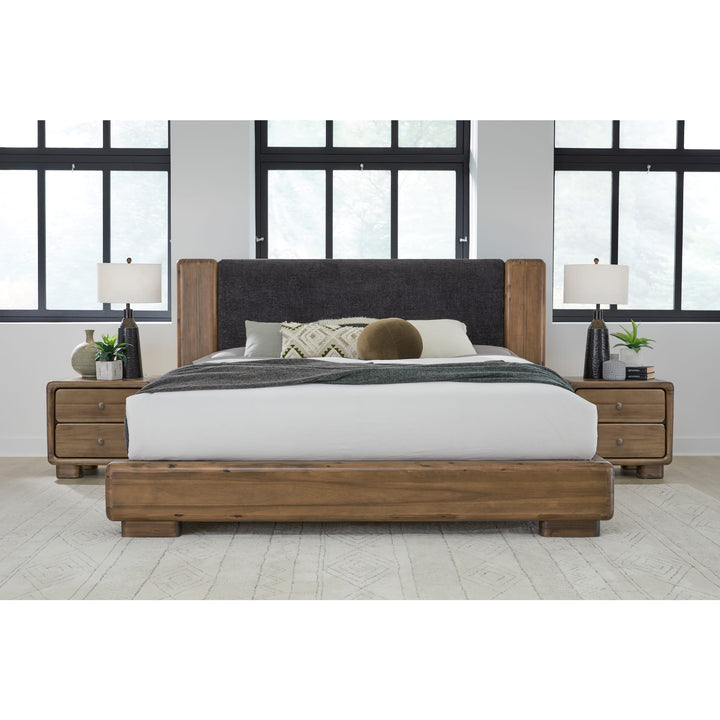 Boka Six Drawer Acacia Wood Dresser in Impala