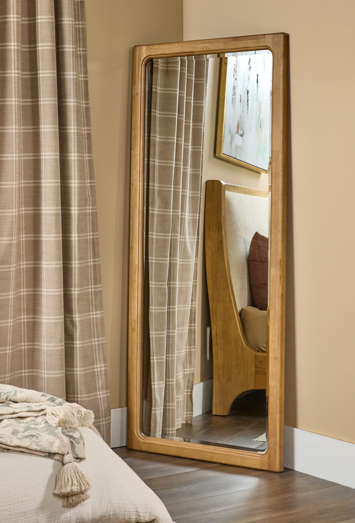 Brentwood Flr Mirror - Brioche