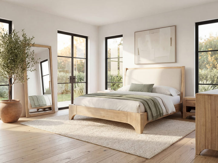 Brentwood Flr Mirror - Brioche – view 7