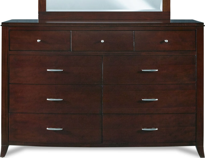 Brighton Nine Drawer Dresser In Cinnamon (2024) – view 7