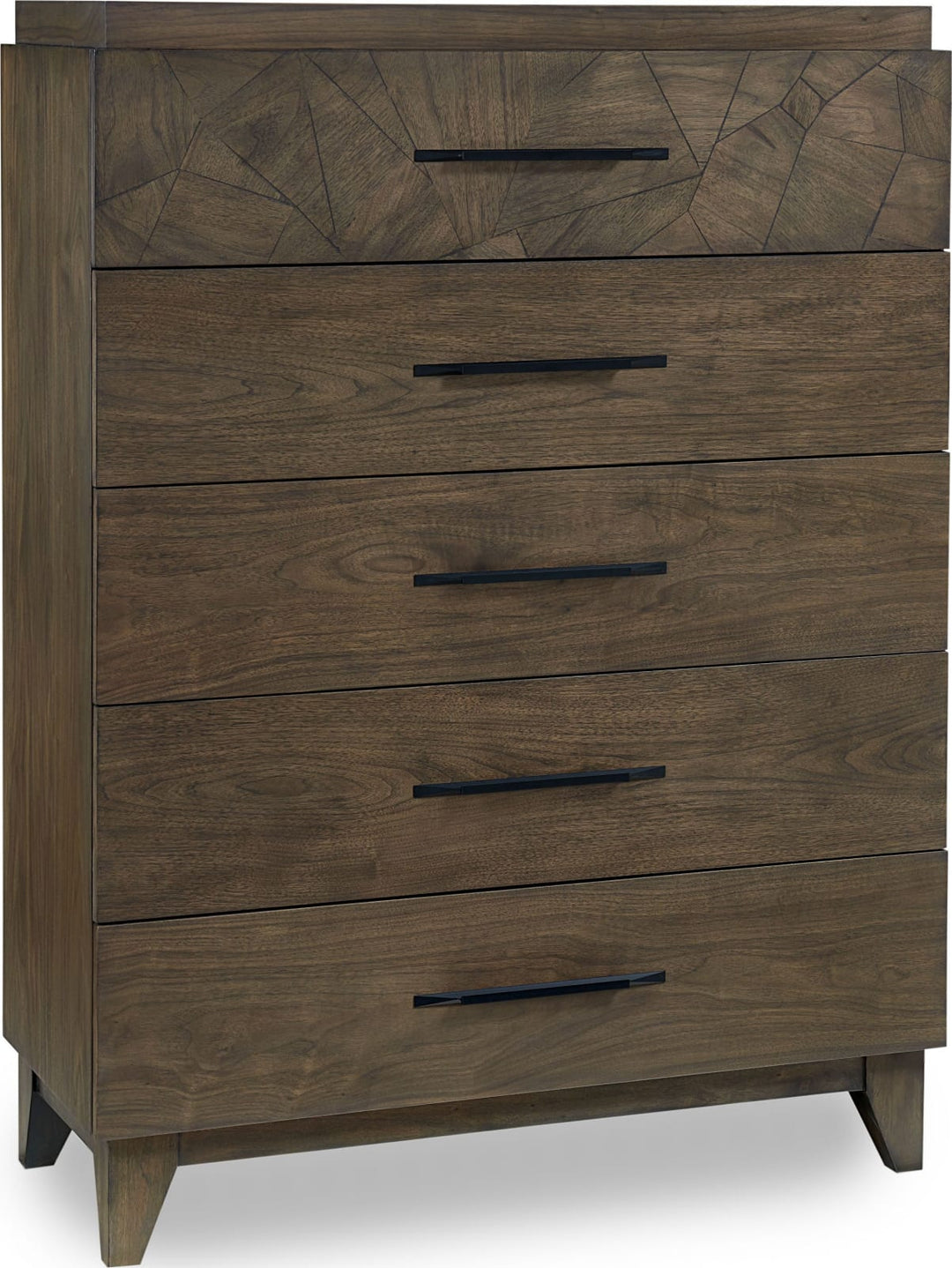 Broderick Five-Drawer Chest  in Wild Oats Brown (2024) – view 4