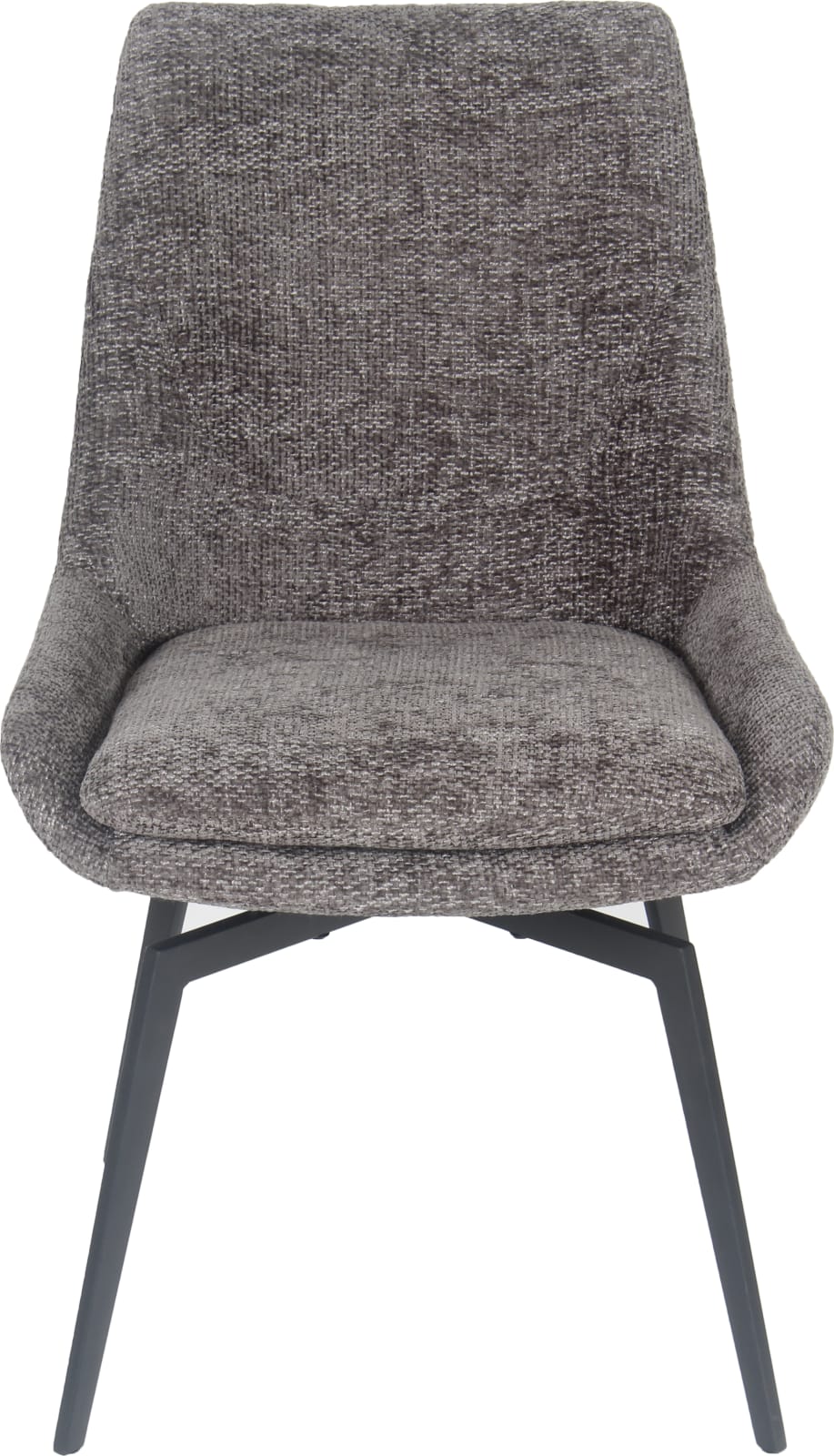 CEO 180 Degree Return Swivel Upholstered Dining Chair in Oyster – view 2