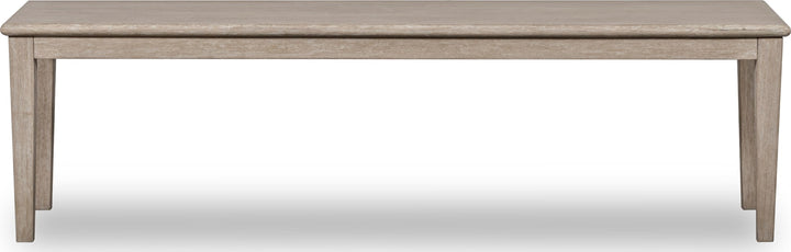 Camden Oak Wood Bench in Chai