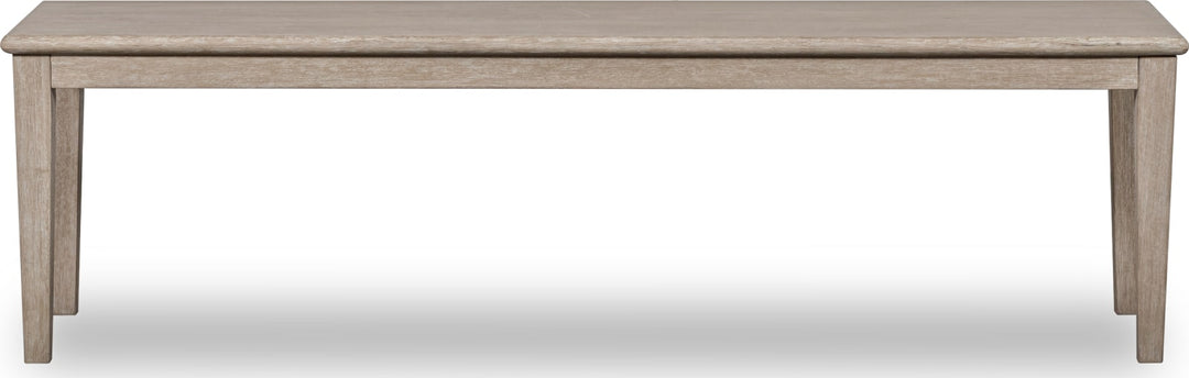 Camden Oak Wood Bench in Chai