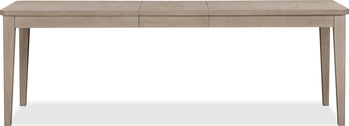 Camden Two Drawer Extendable Dining Table in Chai – view 3