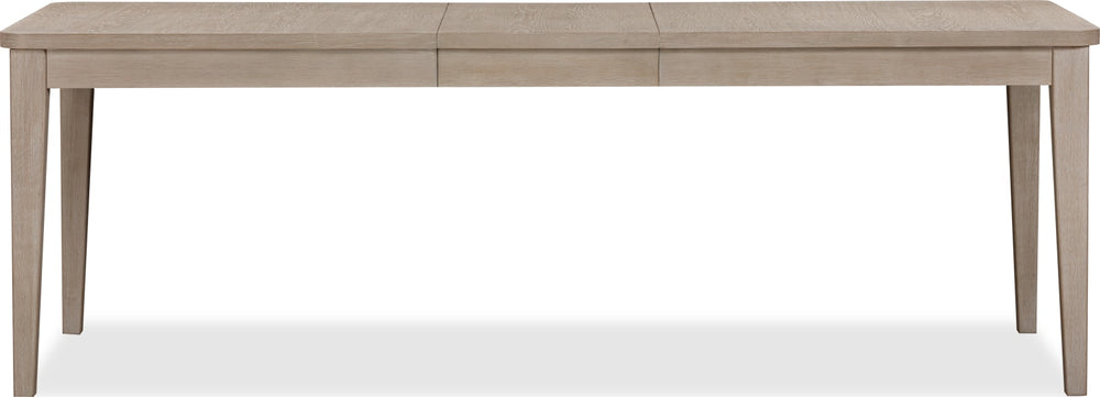 Camden Two Drawer Extendable Dining Table in Chai – view 3