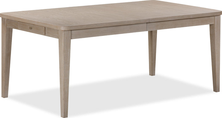 Camden Two Drawer Extendable Dining Table in Chai – view 5