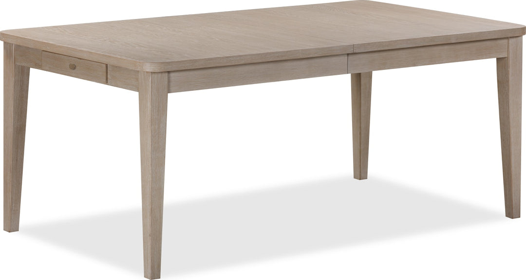 Camden Two Drawer Extendable Dining Table in Chai – view 5