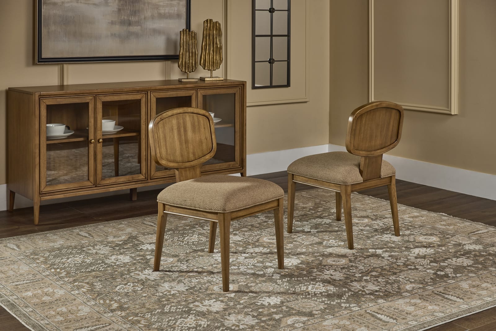 Carlisle Wd Sd Chair - Wht Brd