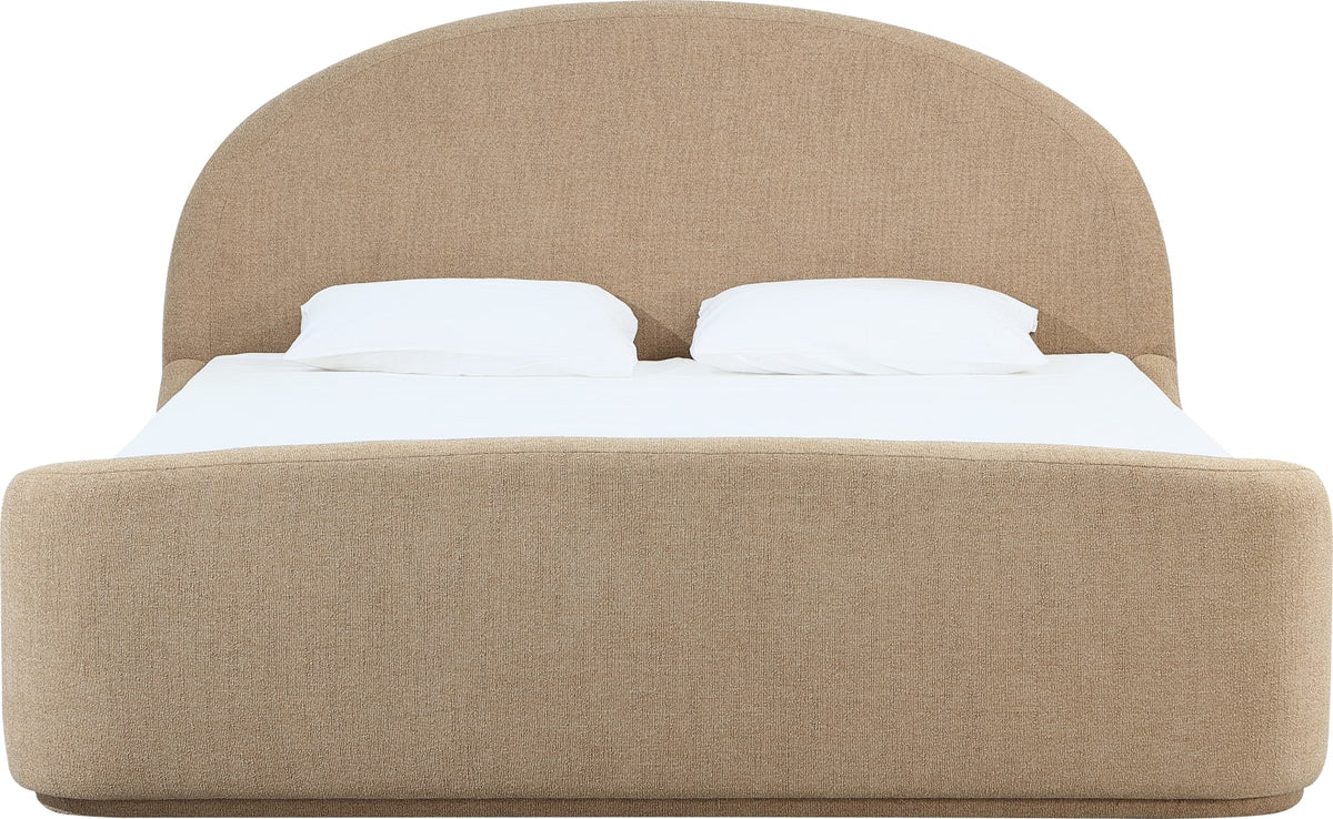 Colton Uph QN Bed - Sourdough view 2