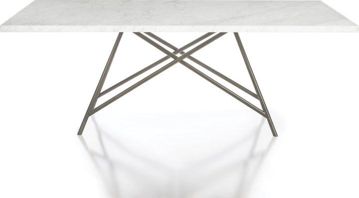 Coral Marble Rectangular Dining Table – view 6