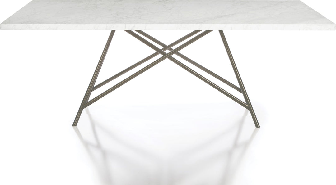Coral Marble Rectangular Dining Table – view 6