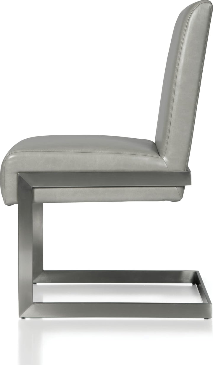 Coral Synthetic Leather Upholstered Dining Chair – view 6