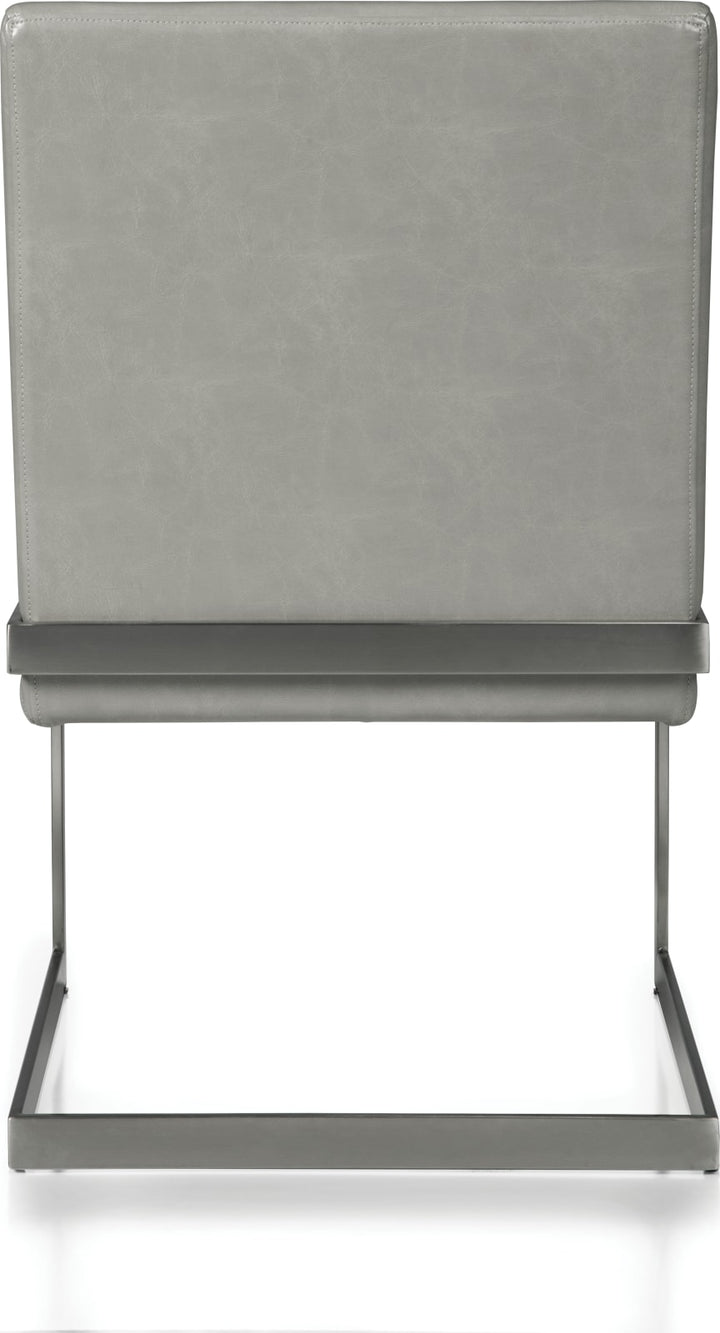 Coral Synthetic Leather Upholstered Dining Chair – view 7