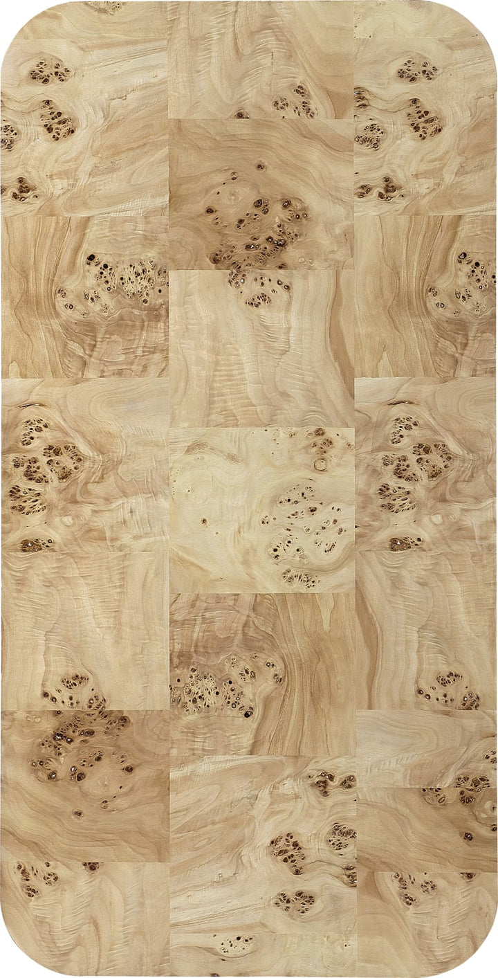 Cosmo Mappa Burl Coffee Table in Amber Kiss – view 6