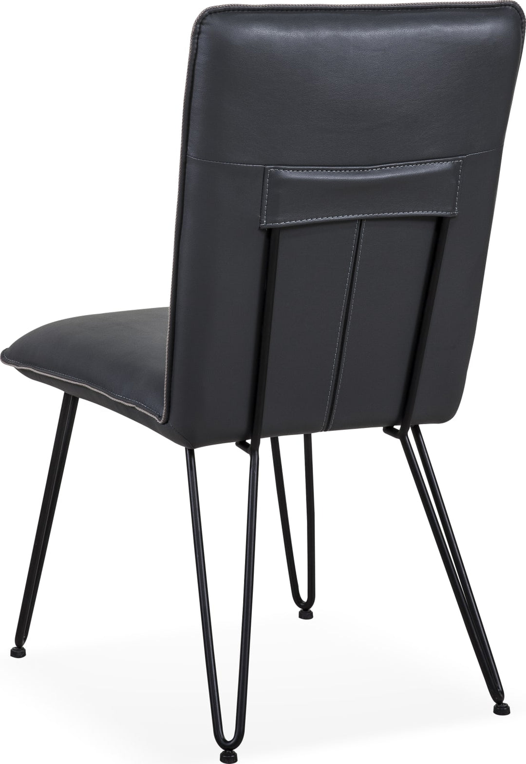 Demi Hairpin Leg Modern Dining Chair in Cobalt – view 5