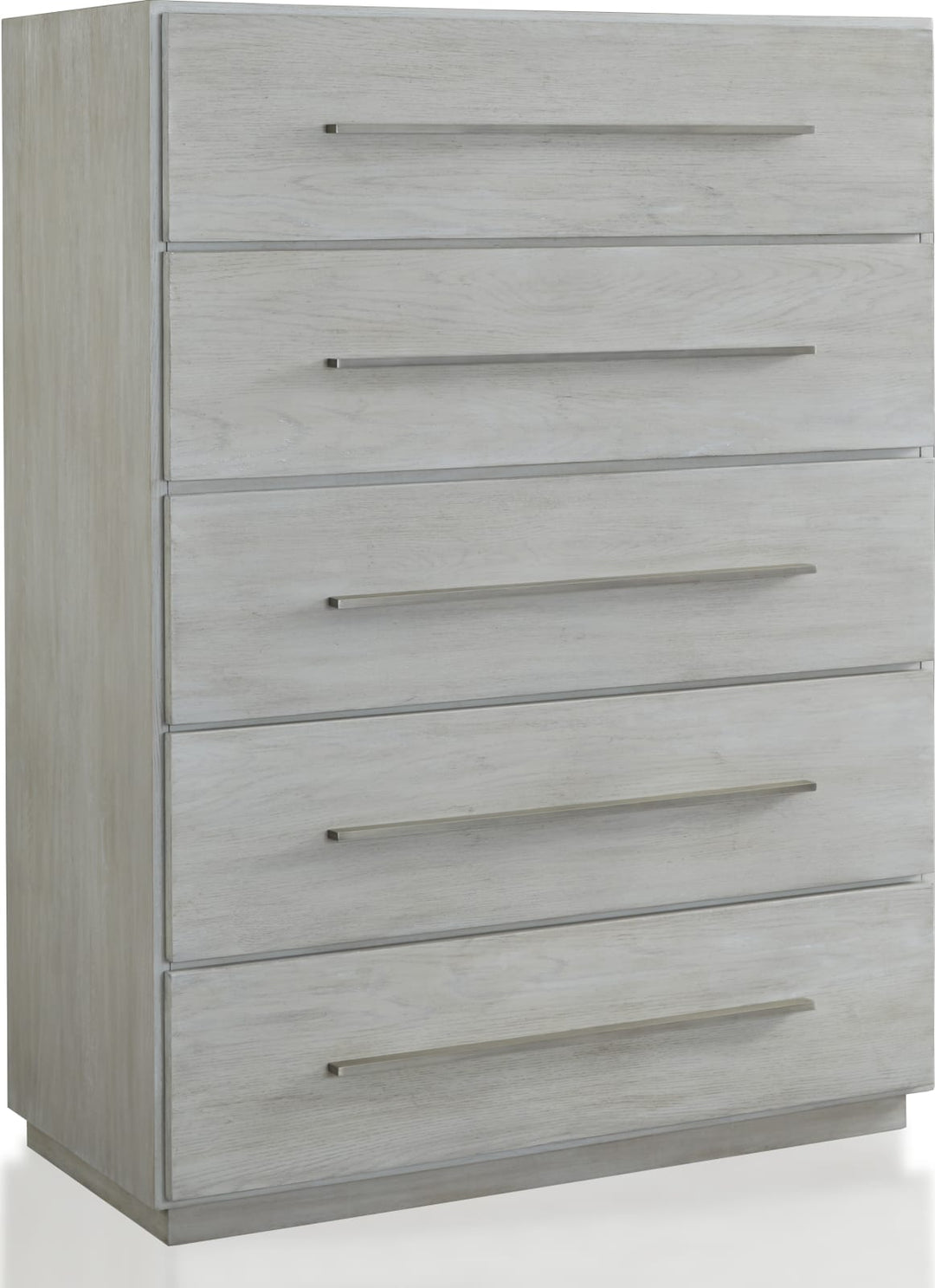Destination Five Drawer Chest in Cotton Grey (2024) – view 3