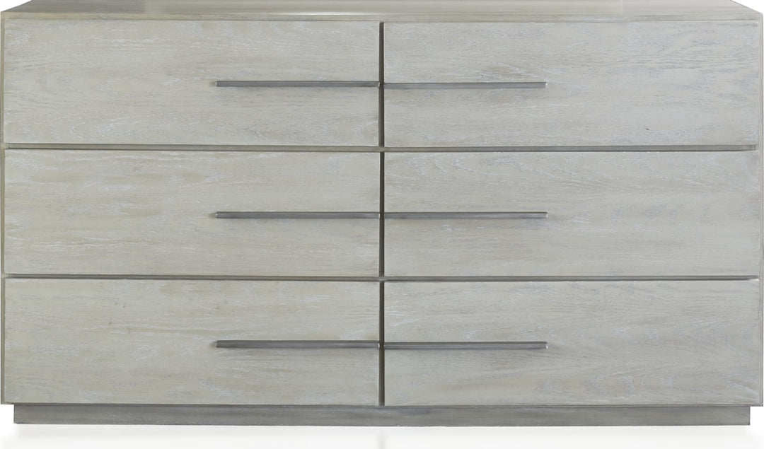 Destination Six Drawer Dresser in Cotton Grey (2024) – view 5