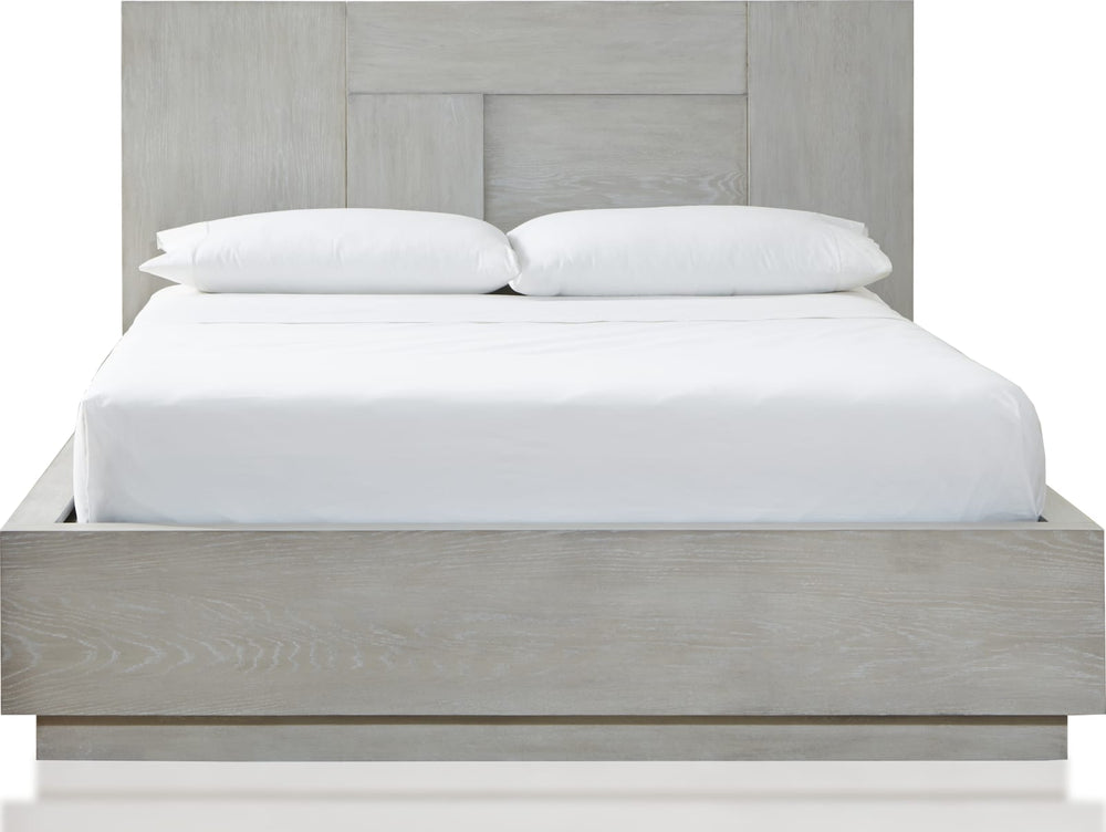 Destination Queen-Size Panel Bed in Cotton Grey – view 4