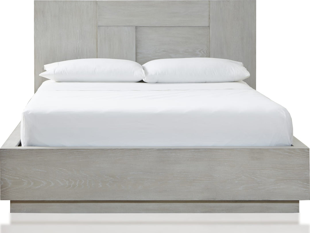 Destination Full-Size Panel Bed in Cotton Grey – view 4