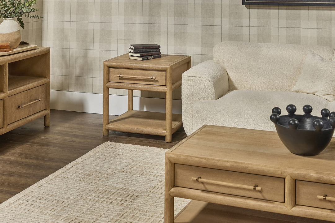 Dorsey End Table - Granola
