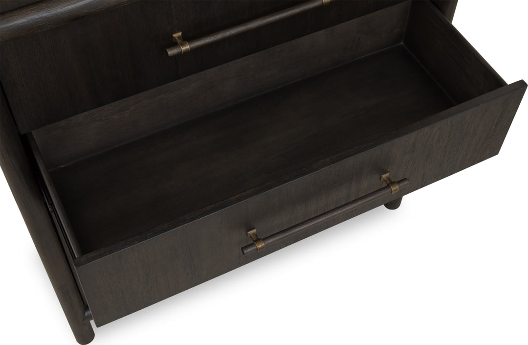 Dorsey Five Drawer Chest in Basalt Grey – view 5