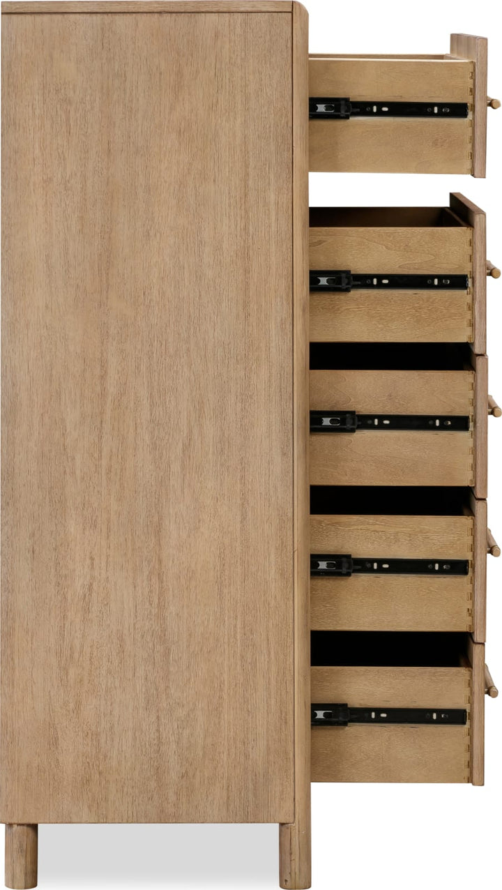 Dorsey Five Drawer Chest in Granola – view 5