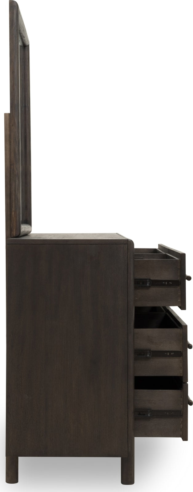 Dorsey Six Drawer Dresser in Basalt Grey – view 8