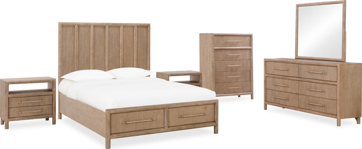 Dorsey Six Drawer Dresser in Granola – view 8