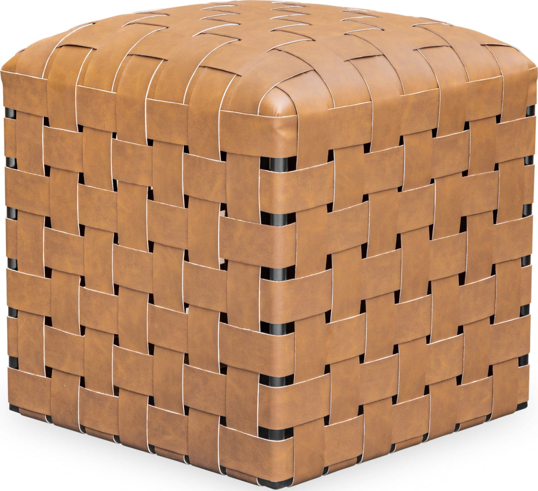 Dorsey Wvn Ottoman - Ginger – view 2