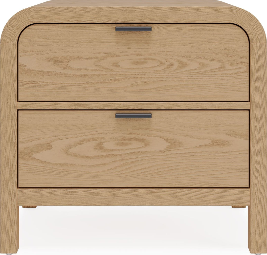 Drake 2-Drw Nightstand W/USB - Timber – view 4