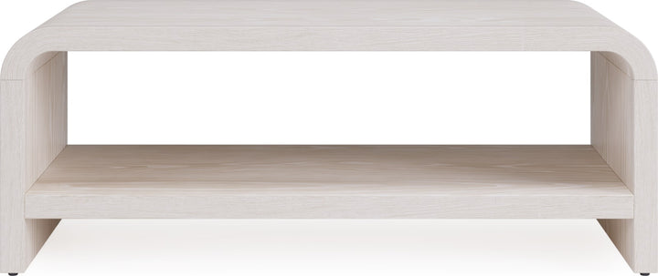 Drake Ash Wood Coffee Table in Sugar – view 2