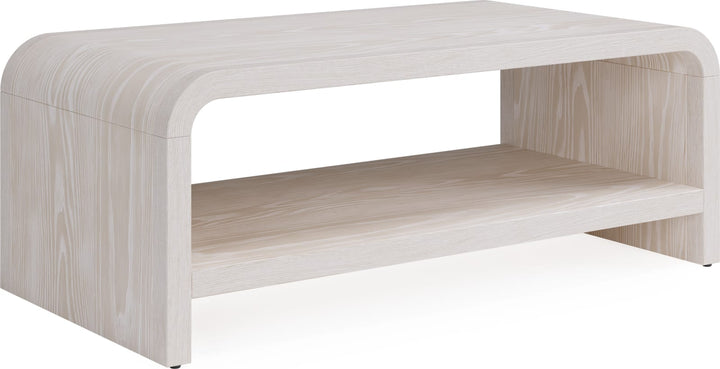 Drake Ash Wood Coffee Table in Sugar – view 3