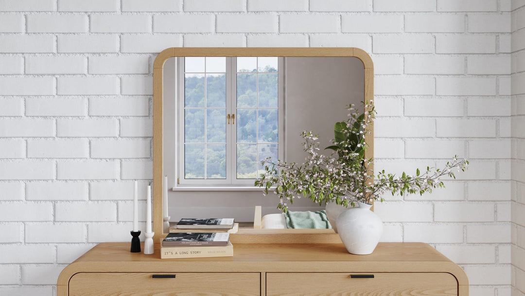 Drake Dresser Mirror - Timber