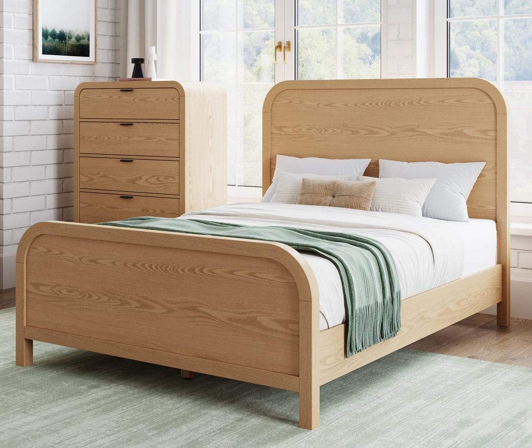 Drake Full Bed - Timber – view 2