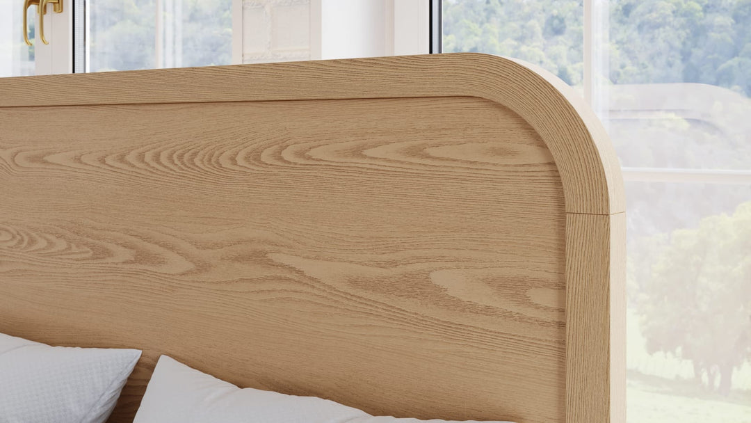 Drake Queen Bed - Timber – view 8