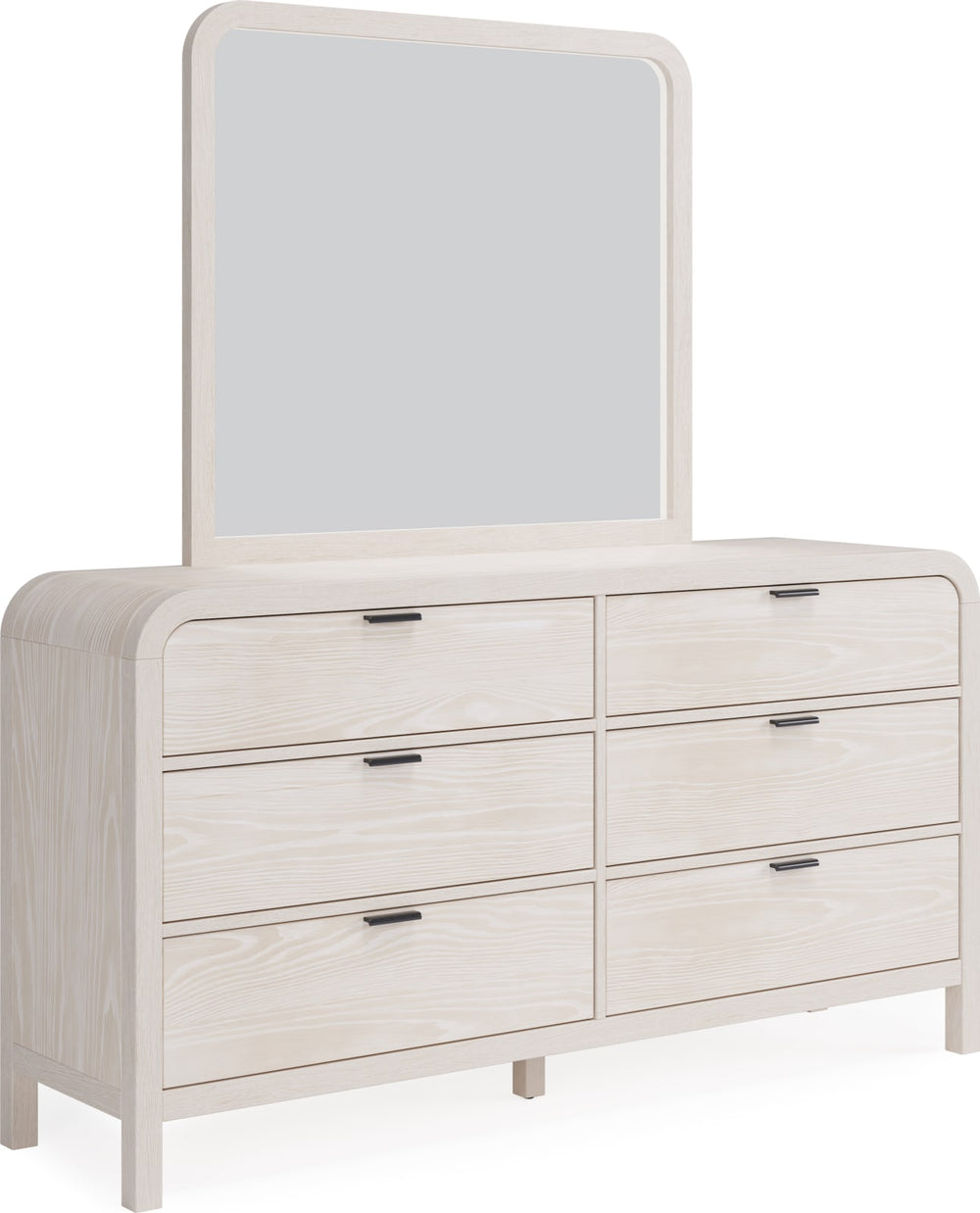 Drake Six Drawer Dresser in Sugar – view 4