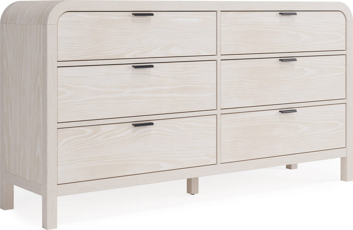 Drake Six Drawer Dresser in Sugar – view 5