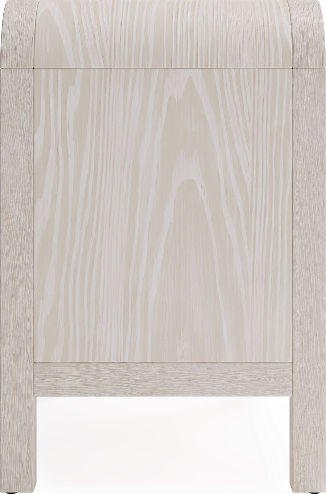 Drake Two Drawer USB-Charging Nightstand in Sugar – view 5
