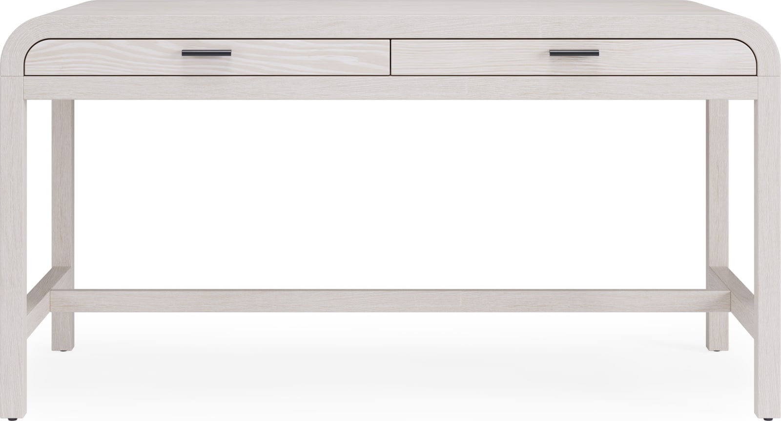 Drake Two Drawer Writing Desk in Sugar – view 2