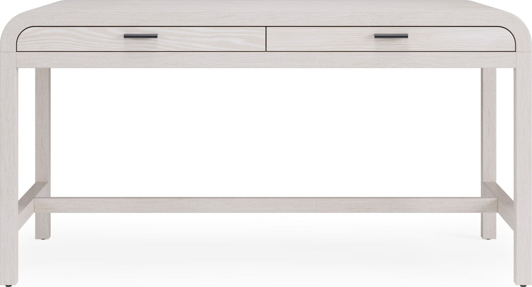Drake Two Drawer Writing Desk in Sugar – view 2