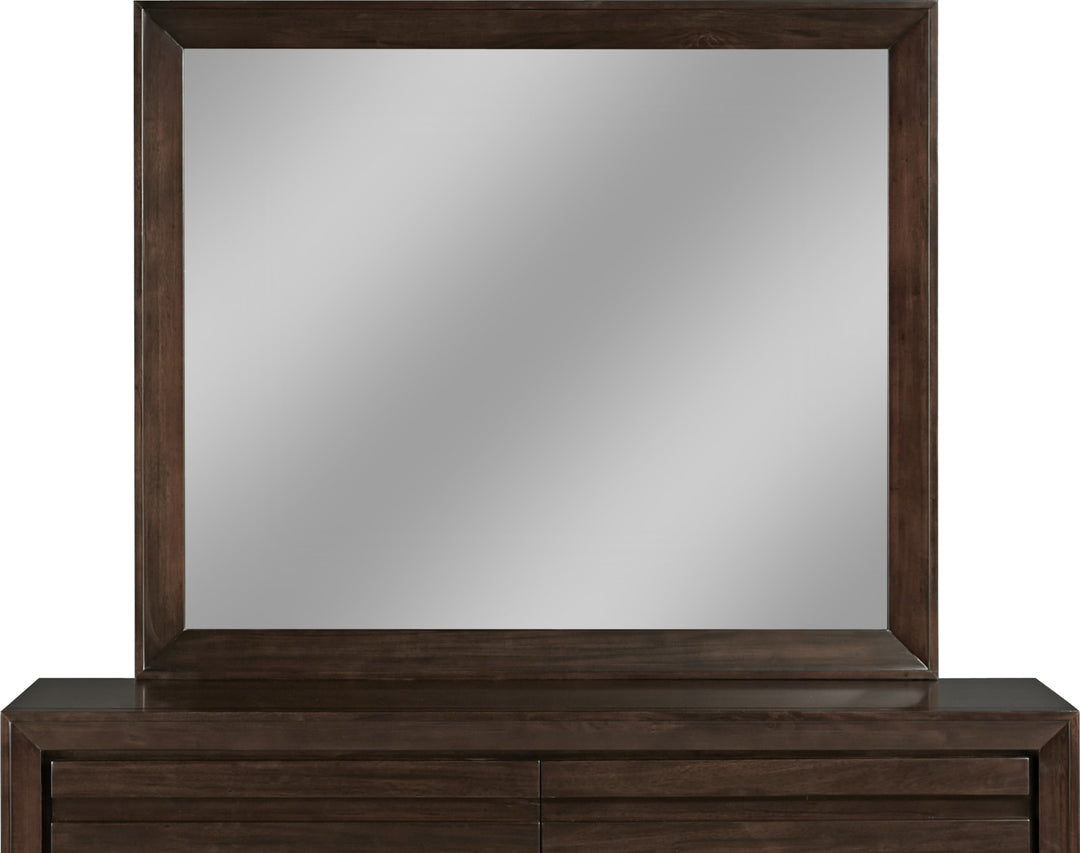 Element Mirror in Chocolate Brown – view 3