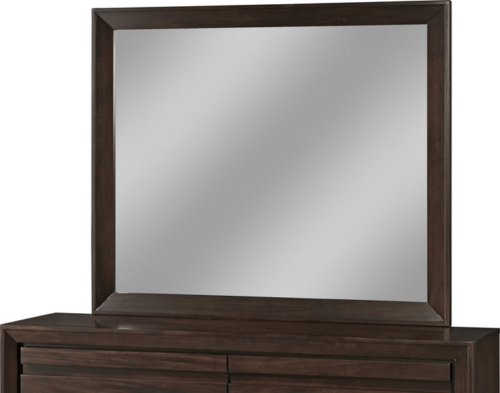 Element Mirror in Chocolate Brown – view 4