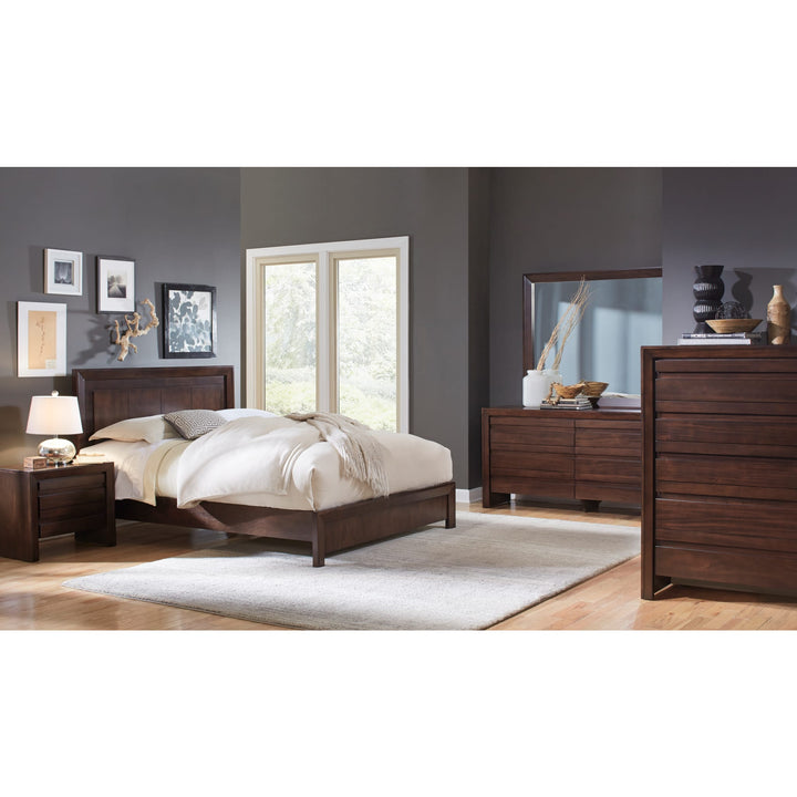 Element Nightstand In Chocolate Brown