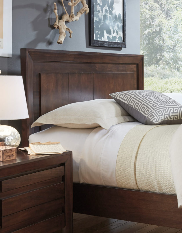 Element Nightstand in Chocolate Brown – view 3
