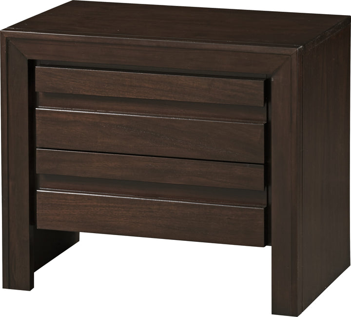 Element Nightstand in Chocolate Brown – view 5