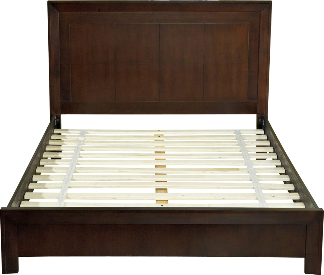 Element Full Size Platform Bed in Chocolate Brown – view 6